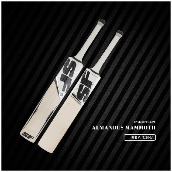 Sf Almandus Mammoth Cricket Bat (English Willow) SH