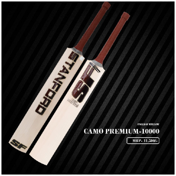 Sf Camo Premium-10000 Cricket Bat (English Willow) SH