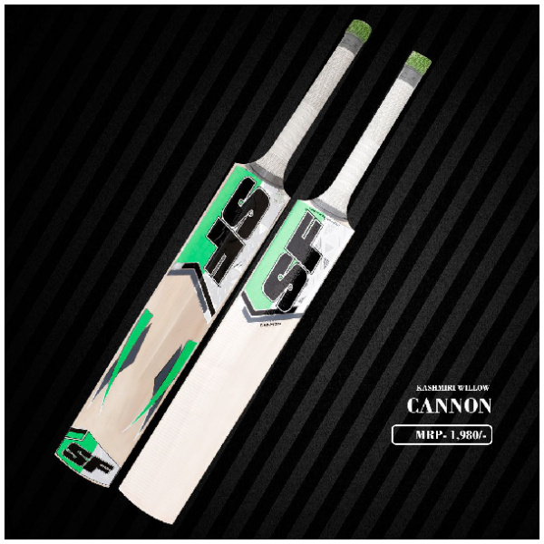 Sf Cannon Cricket Bat (Kashmir Willow) No 4