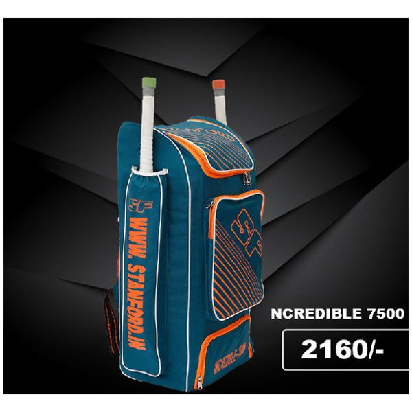 Sf Incredible 7500 With Wheel Cricket Kit Bag
